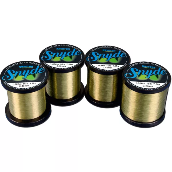 Kriston Snyde Premium Grade 19Lbs 1000m Monofilament main line-Green