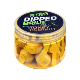   Stég Dipped Boilie 20mm Honey-Tiger Nut Hookbait Boilie 100gr