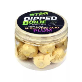 Stég Dipped Boilie 20mm Butyric Acid-Plum Bait Boilie 100gr