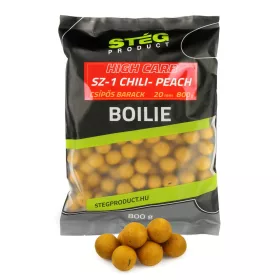 Stég Carb Boilie Range SZ-1 Chili-Peach 20mm 800g