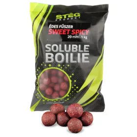 Stég Product Soluble Boilie 20mm Sweet Spice 1kg
