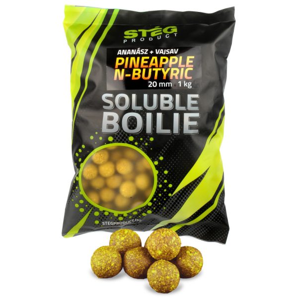 Stég Product Soluble Bojli 24mm Pineapple-Butyric Acid 1kg