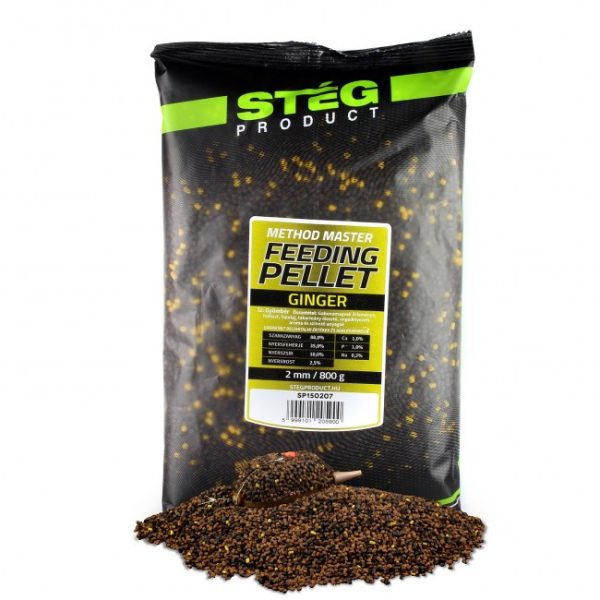 Stég Feeding Ginger 2mm 800gr Feeding pellets