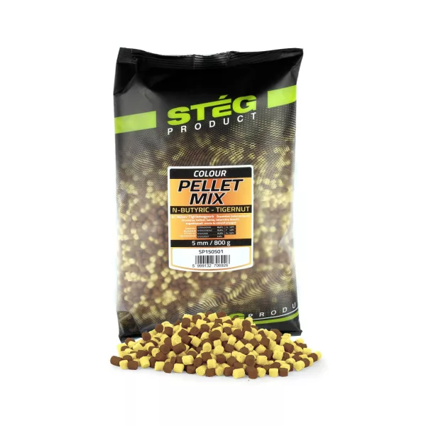 Stég Pellet Mix 5mm Butyric Acid-Tiger Nut Pellet 800gr