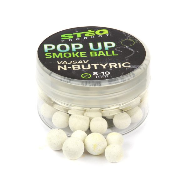 Stég Pop Up Smoke Ball Butyric Acid 8-10mm Pop Up 10gr