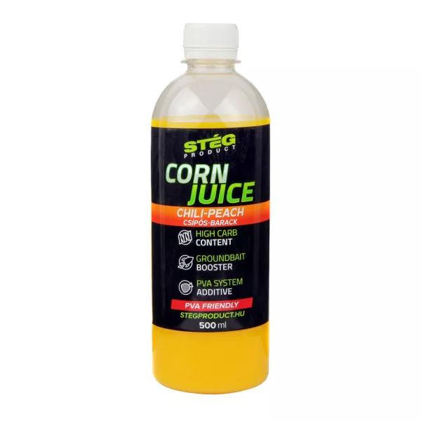 Stég Corn Extract Chili-Peach 500ml