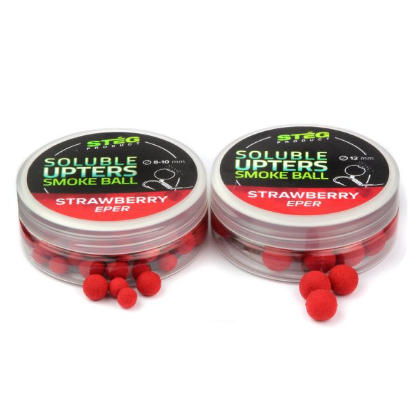 Stég Product Soluble Upters Smoke Ball Wafter 12mm Strawberry 30g