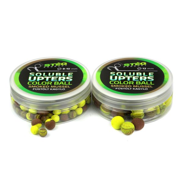 Stég Product Soluble Upters Color Ball Wafter 12mm Smoked Clam 30g