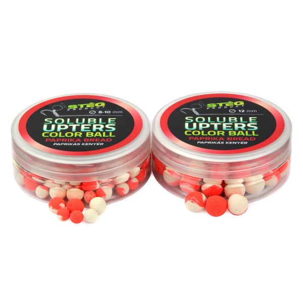 Stég Product Soluble Upters Color Ball 8-10mm Paprika Bread Wafter 30gr