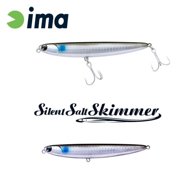 Ima Silent Salt Skimmer 11cm 13gr 104 Mullet Wobbler