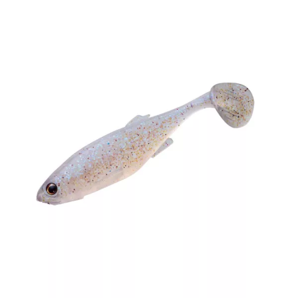 Major Craft Stabi Shad Fat 8.9cm #006 Clear Soft Bait 4pcs
