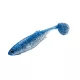 Major Craft Stabi Shad Fat 10.2cm #002 Blue Silver Soft Lure 4pcs