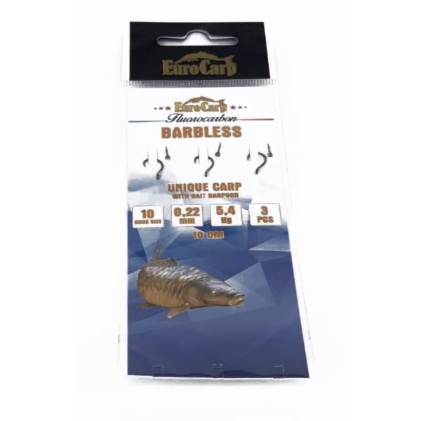 EuroCarp Pre-tied Monofilament Rig size 10