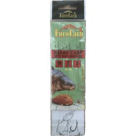 EuroCarp Pre-tied Feeder Rig with Bait Spike Sharp #10