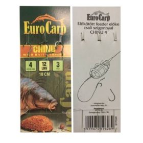 EuroCarp pre-tied braided feeder leader Chinu 4