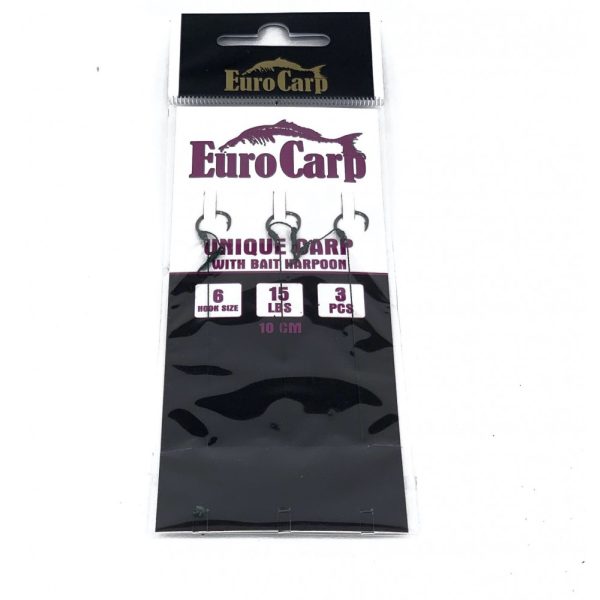 EuroCarp Pre-tied Braided Feeder Rod with Lure Spike - Unique Carp 6