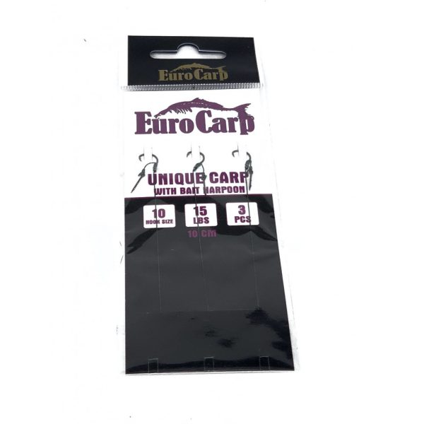 EuroCarp Pre-tied Braided Feeder Rod with Lure Spike - Unique Carp 10