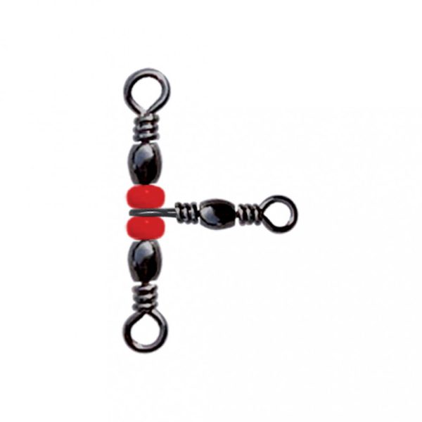 Sunset - TRIPLE SWIVEL W/ BEADS ST-S-1706 10X12 16K X6 - Rotating staple