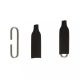 Sunset - WEIGHT SNAP + THERMO TUBE BLACK ST-S-9020 L X8 - Rotating clamp