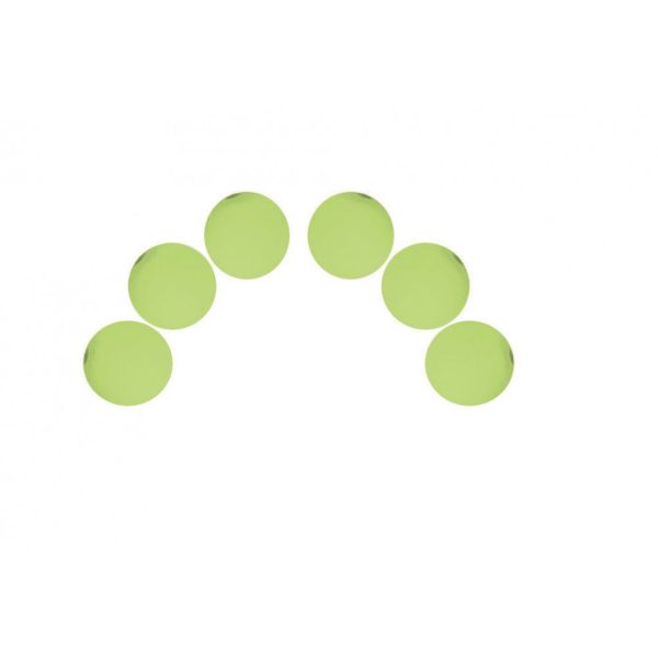 Sunset - BLISTER FLOAT ROUND PHOSPHO GREEN 6mm - Stopper