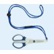 Garbolino scissors with plastic case / monofilament line cutting scissors