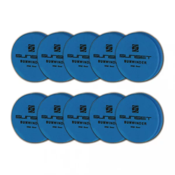 Sunset - SUNWINDER 65MM - BLUE - 10PCS - EVA leader holder