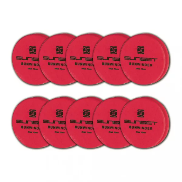 Sunset - SUNWINDER 65MM - RED - 10PCS - EVA leader holder