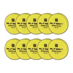 Sunset - SUNWINDER 65MM - YELLOW - 10PCS - EVA leader holder