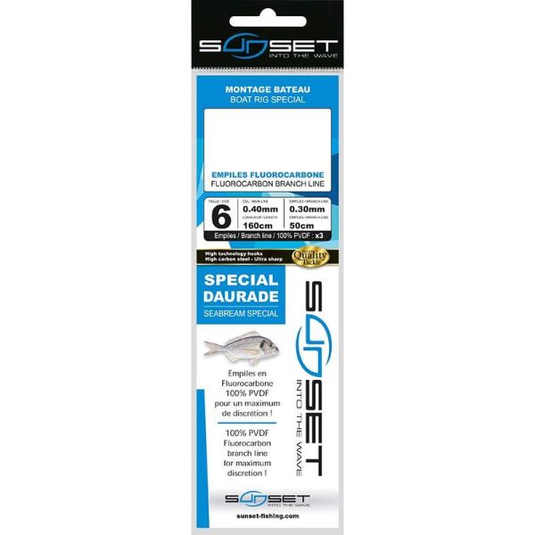 Sunset Rig RS Competition Sea Bream Special Fluoro 3x50 N2 Sea Rig
