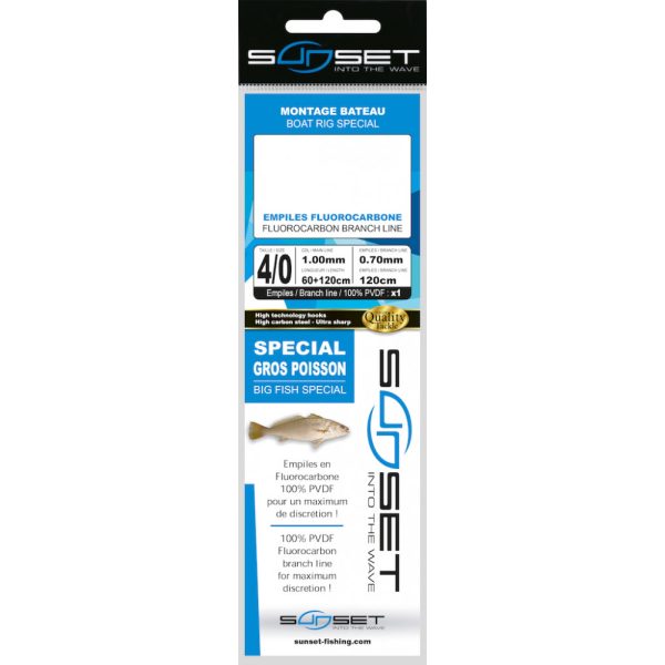 Sunset BDL Boat RS Competition Trainard Special Gros Poisson Marine Fittings