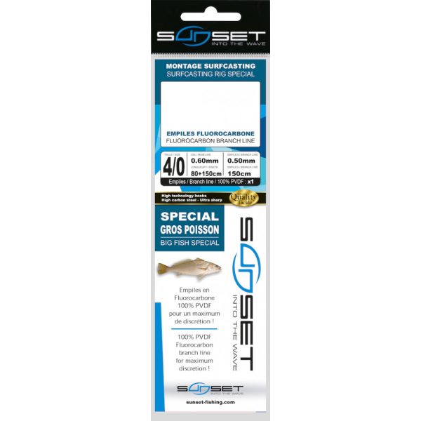 Sunset BDL Surfcasting RS Competition Special Gros Poisson Marine Fittings