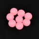 Sunset - BEADS FLOATING ROUND LUMINOUS PINK 6mm X20 - Stopper