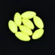 Sunset - BEADS FLOATING OVAL FLUO YELLOW 7x15mm X20 - Stopper