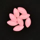 Sunset - BEADS FLOATING OVAL LUMINOUS PINK 7x15mm X20 - Stopper