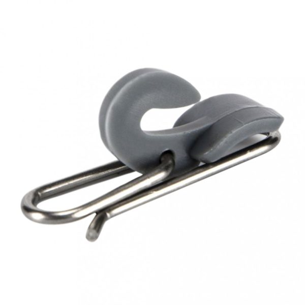 Sunset - IMPACT BAIT CLIP GREY X10 - Rotating clamp