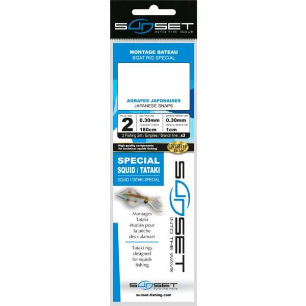 Sunset Boat Rig RS Competition Special Tataki 2 Snaps Marine Fittings 2pcs