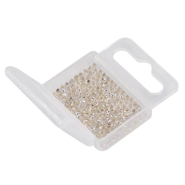 Sunset Micro Glass Beads Translucent 1,5mm Glass Beads 200pcs
