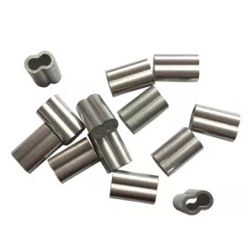   Sunset Aluminum Double Sleeve ST-S-6062 2,5x5,2x15mm Crimping Sleeve 12pcs