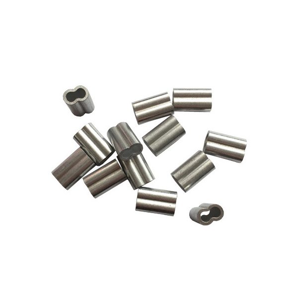 Sunset Aluminum Double Sleeve ST-S-6062 2,5x5,2x15mm Crimping Sleeve 12pcs