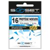 Sunset Knot Protector Sleeve 13mm 24pcs Translucent Swivel/Clamp Protector