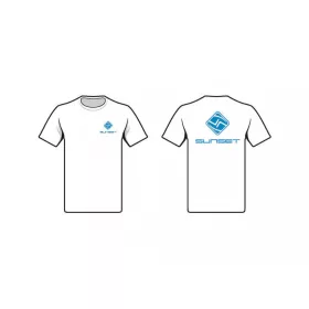 Sunset - T-SHIRT WHITE SUNSET XXL - T-shirt