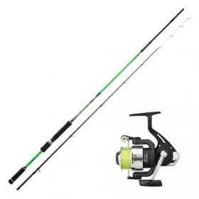   Sunset Seavenger Squid-Egi 240-2M (5/25g) Rod and Seavenger SW 4002FD Reel Sea Fishing Set