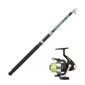   Sunset Seavenger Teleboat 180-4 (40/100g) Rod and Seavenger SW 4002FD Reel Sea Fishing Set