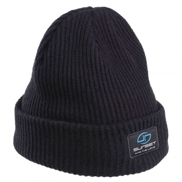 Sunset Beanie Sunkit Hat SW Black Knitted Hat