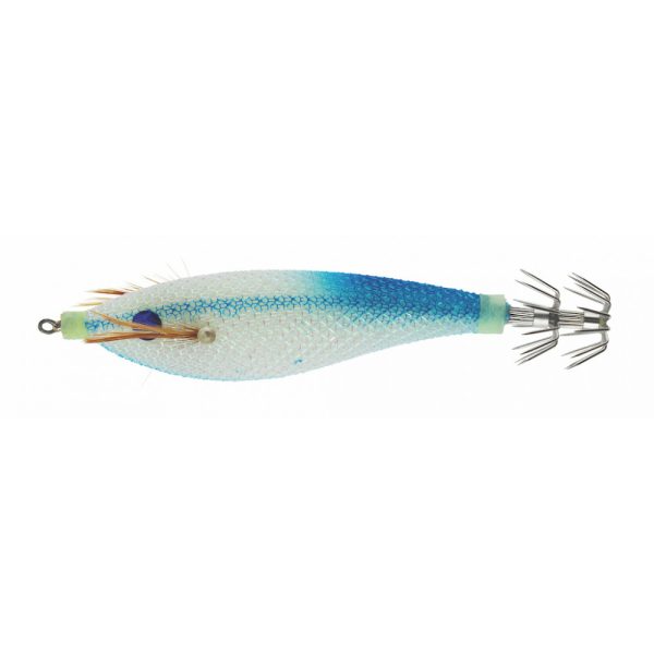 Sunset - SUNSQUID BIG MAMMA FLOATING 8CM SUPER GLOW BLUE - Squid Jig