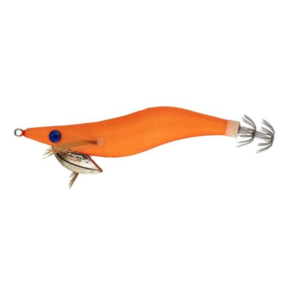 Sunset Sunsquid Bad Gambas Silky Orange 11cm 20,4gr Sinking Squid Jig