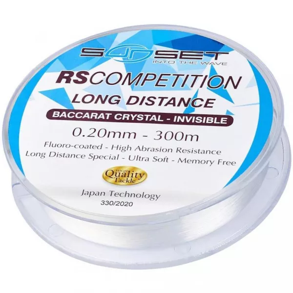 Sunset - RS COMPETITION LONG DISTANCE BACCARAT CRYSTAL 0,16mm 300M - Monofilament line