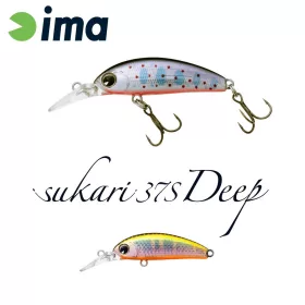 Ima Sukari 3.7cm 3gr 014 Oikawa Orange Belly Wobbler