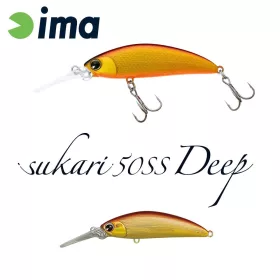 Ima Sukari 5cm 5gr 101 Akagane Wobbler