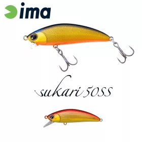 Ima Sukari 50SS 5cm 5gr 101 Akagane Wobbler